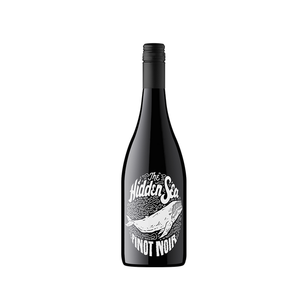 The Hidden Sea Pinot Noir is soft and juicy, the wine has a refined varietal fruit expression with soft powdery tannins, and a textural finish.